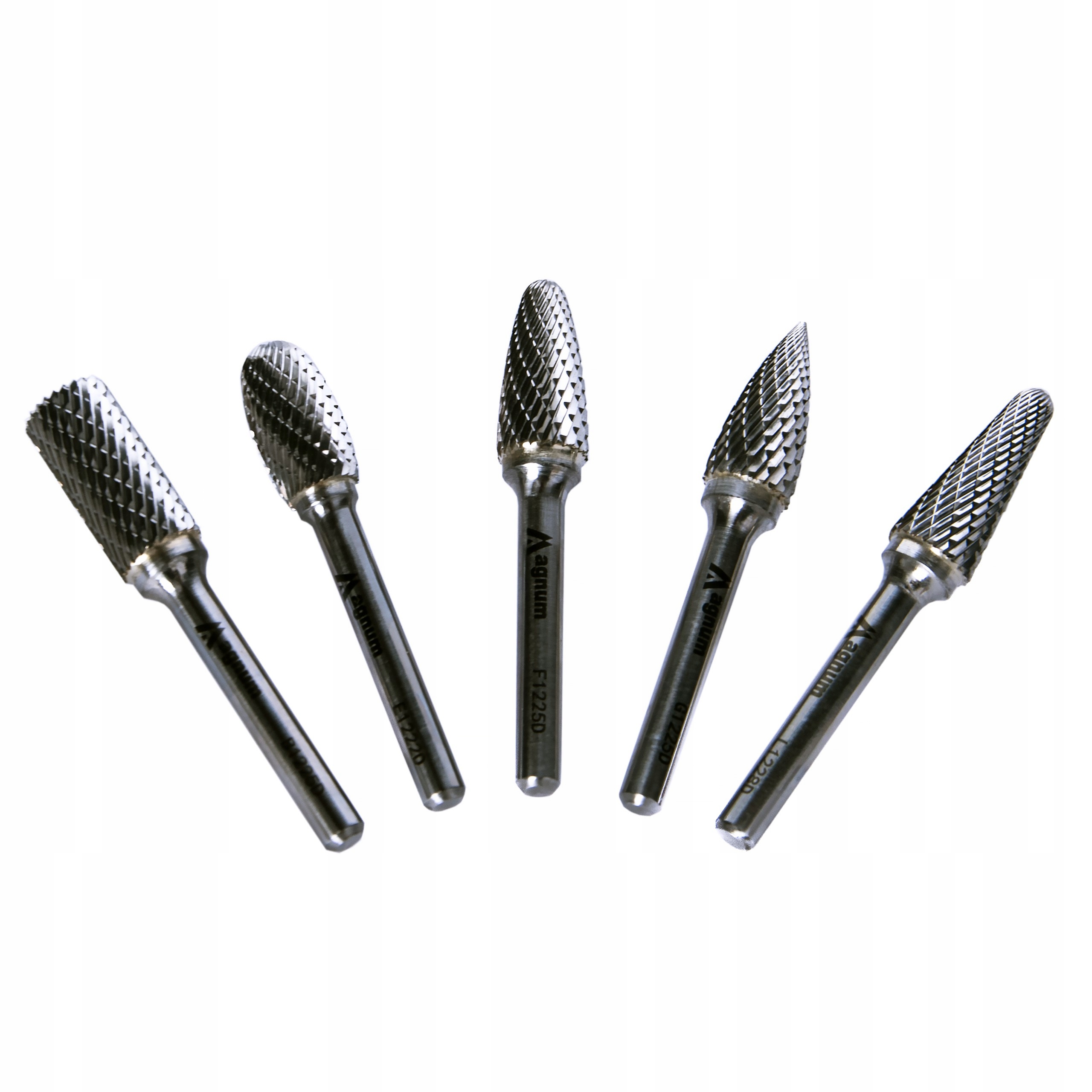 PILNIKI OBROTOWE DO METALU ZESTAW 5SZT VHM FI6 MIX Rodzaj frezu palcowy