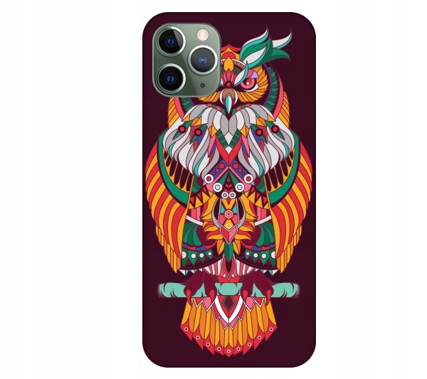 

Etui pokrowiec do iPhone 11 Pro Sowa mandala
