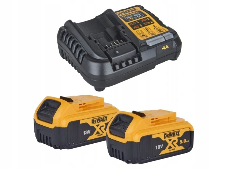 Dewalt DCB1104P2 Ładowarka 2 akumulatory 5Ah 18V,