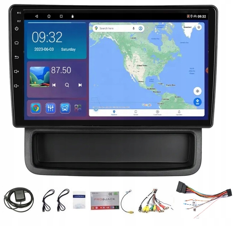 Rádio Navigácia Gps Android Opel Vivaro 2010-2014 Usb Wifi Carplay 2/64 Gb