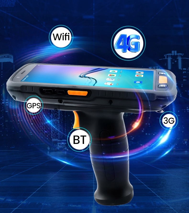 Terminal danych V90 z czytnikiem kodów Zebra SE4710 i Uchwytem pistoletowym Typ skanera 1D/2D