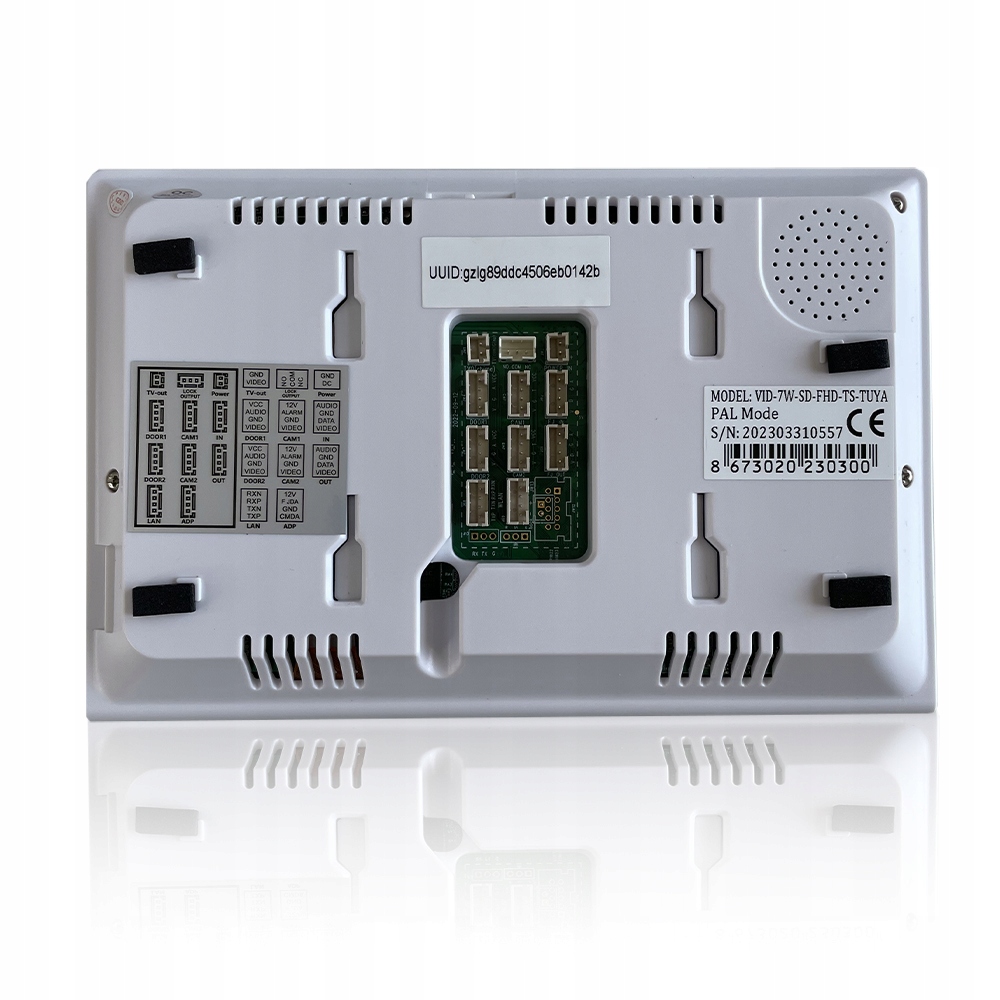 Wideodomofon HD MIA VID 7W-SD-FHD-TS-TUYA - Bezpie Rodzaj domofonu Jednorodzinny