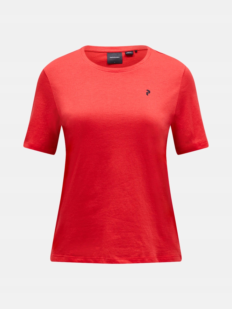 Dámské Tričko Peak Performance Explore Graphic Brilliant Red Xs