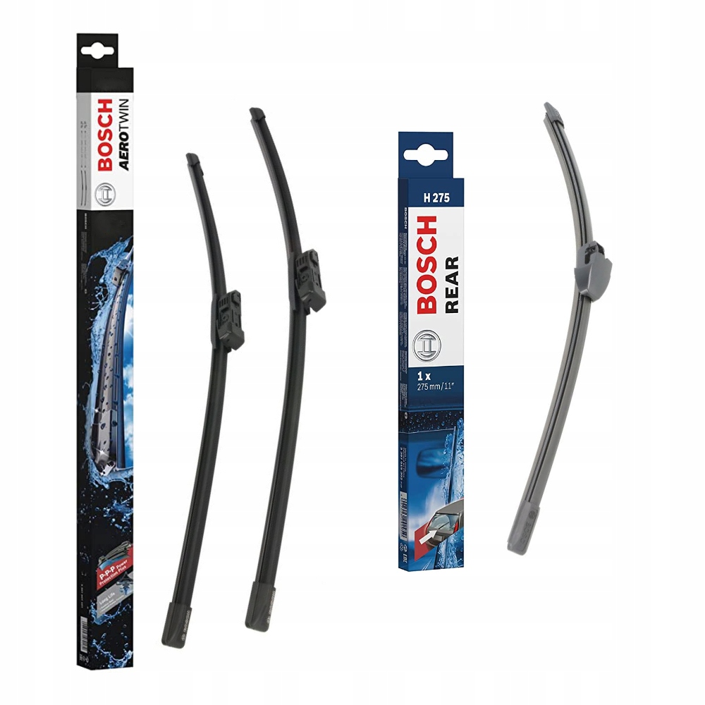 

Bosch Wycieraczki Przód+tył Skoda Fabia II