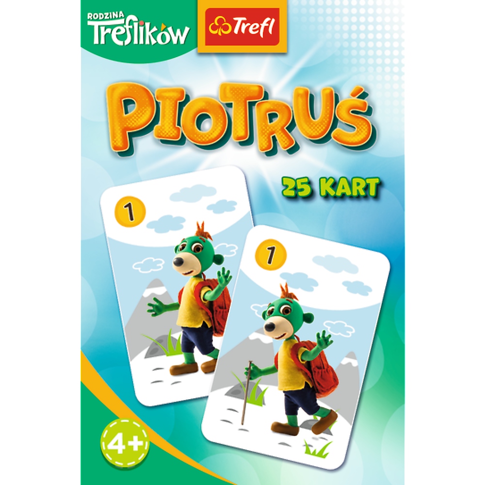 KARTY PIOTRUŚ - RODZINA TREFLIKÓW TREFL Maksymalna liczba graczy 4