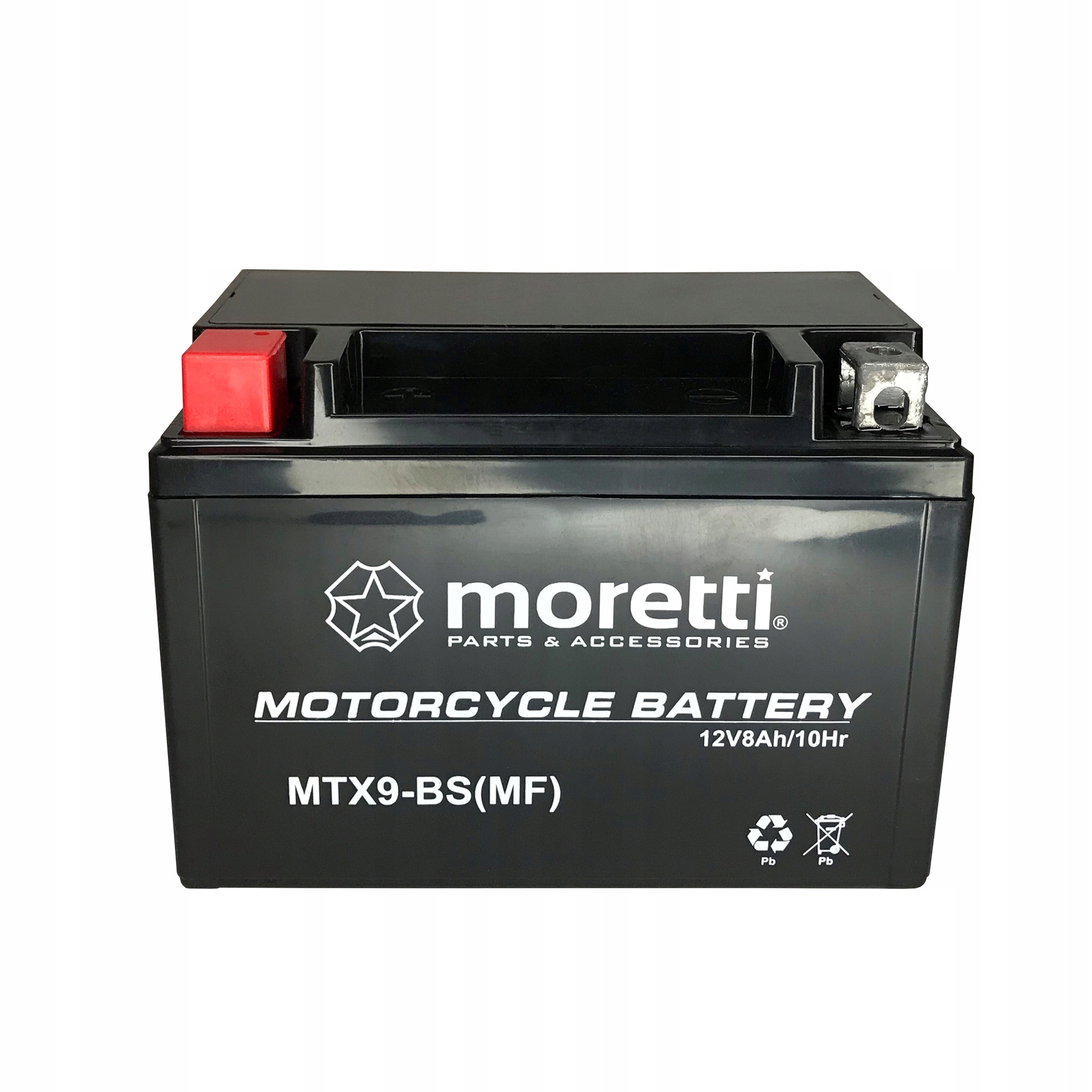 

Żelowy akumulator 8Ah MTX9-BS Gel Moretti