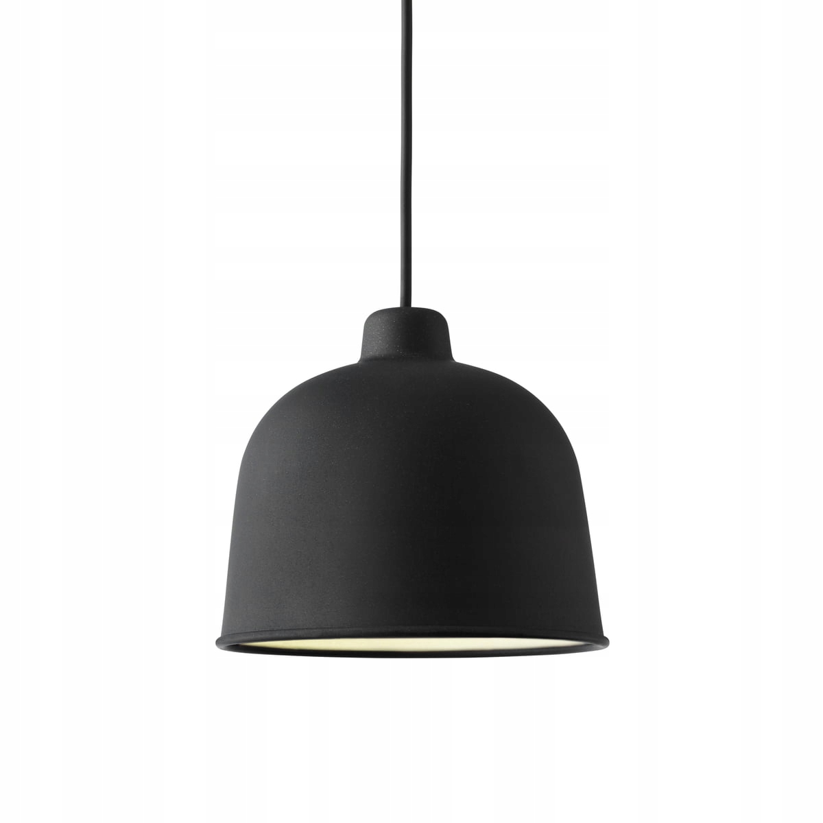 Muuto Grain Závesná lampa z kompozitu, čierna