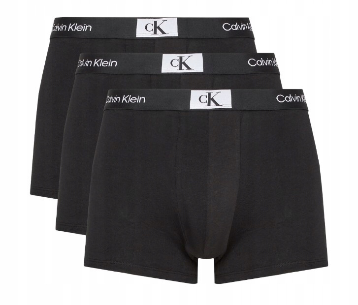 Calvin Klein Cotton Stretch Trunk 000NB3528A bavlněné boxerky 3 balení Xs