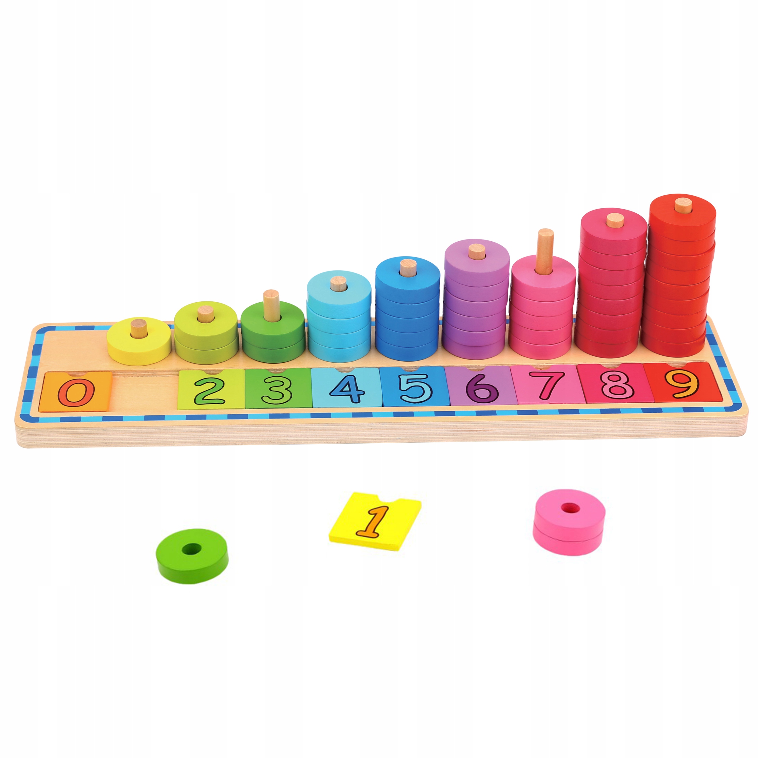 

Układanka Nauka Liczenia Montessori 54 el. Woopie
