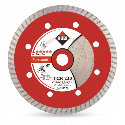 

Rubi Tcr 115 Superpro Tarcza diamentowa do gresu