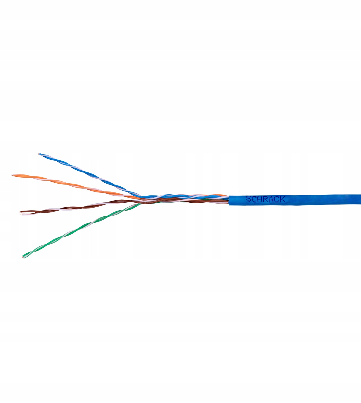Kábel U/ Utp Cat5e AWG24 Pvc Eca modrý 305m HSEKU424P1