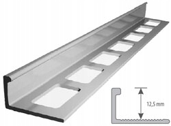 

Listwa narożna do glazury A 12 aluminium 100cm