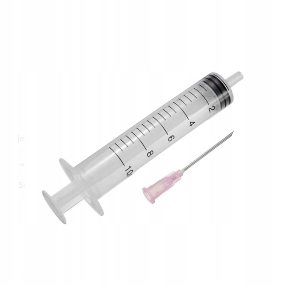 5 x Strzykawka 10 ml + igła 1,8x40 mm hodowla mrówki AntHunter
