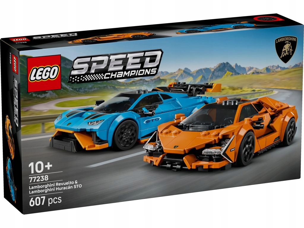 Lego 77238 Speed Champions Lamborghini Revuelto a Huracan Sto