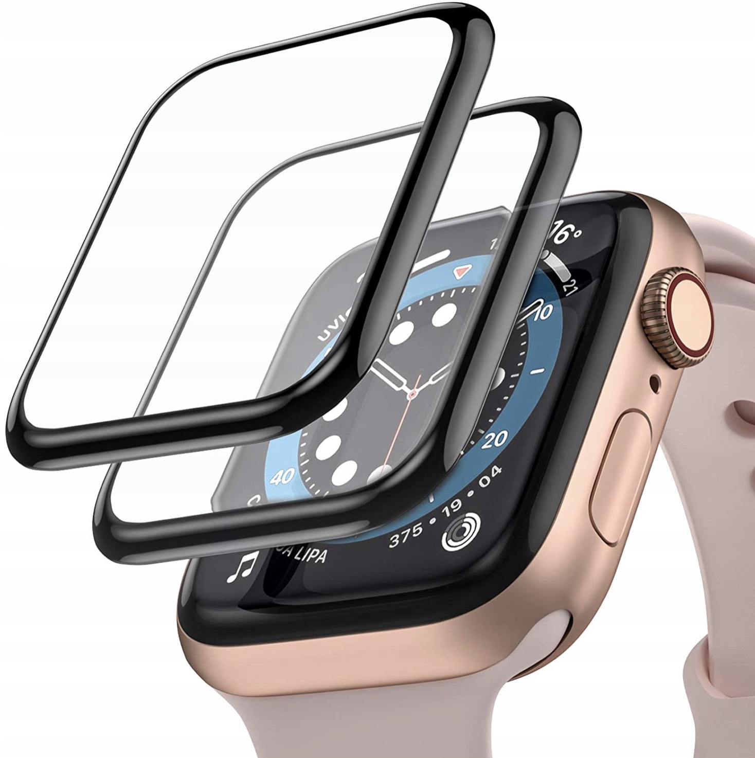 

Szkło Hybrydowe Do Apple Watch 7 8 45mm 2 szt.