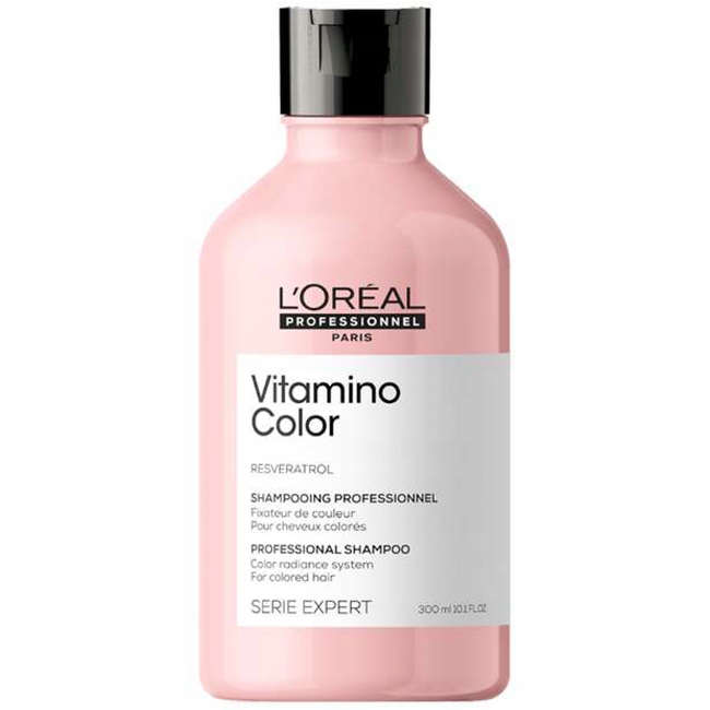 L'Oréal Vitamino Color vyživující šampon pro barvené vlasy 300 ml