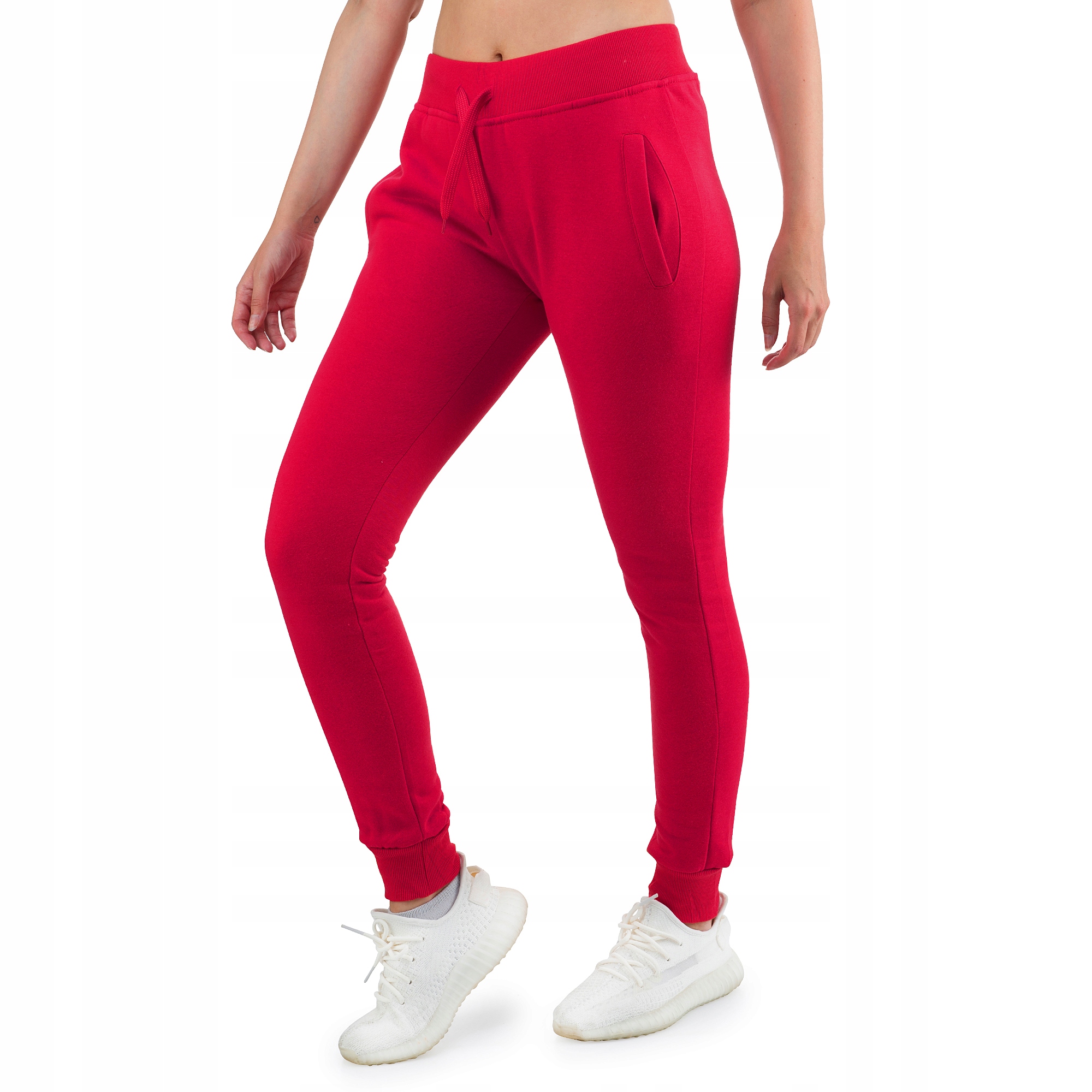 CK01 roz. XL DAMSKIE SPODNIE DRESOWE GŁADKIE