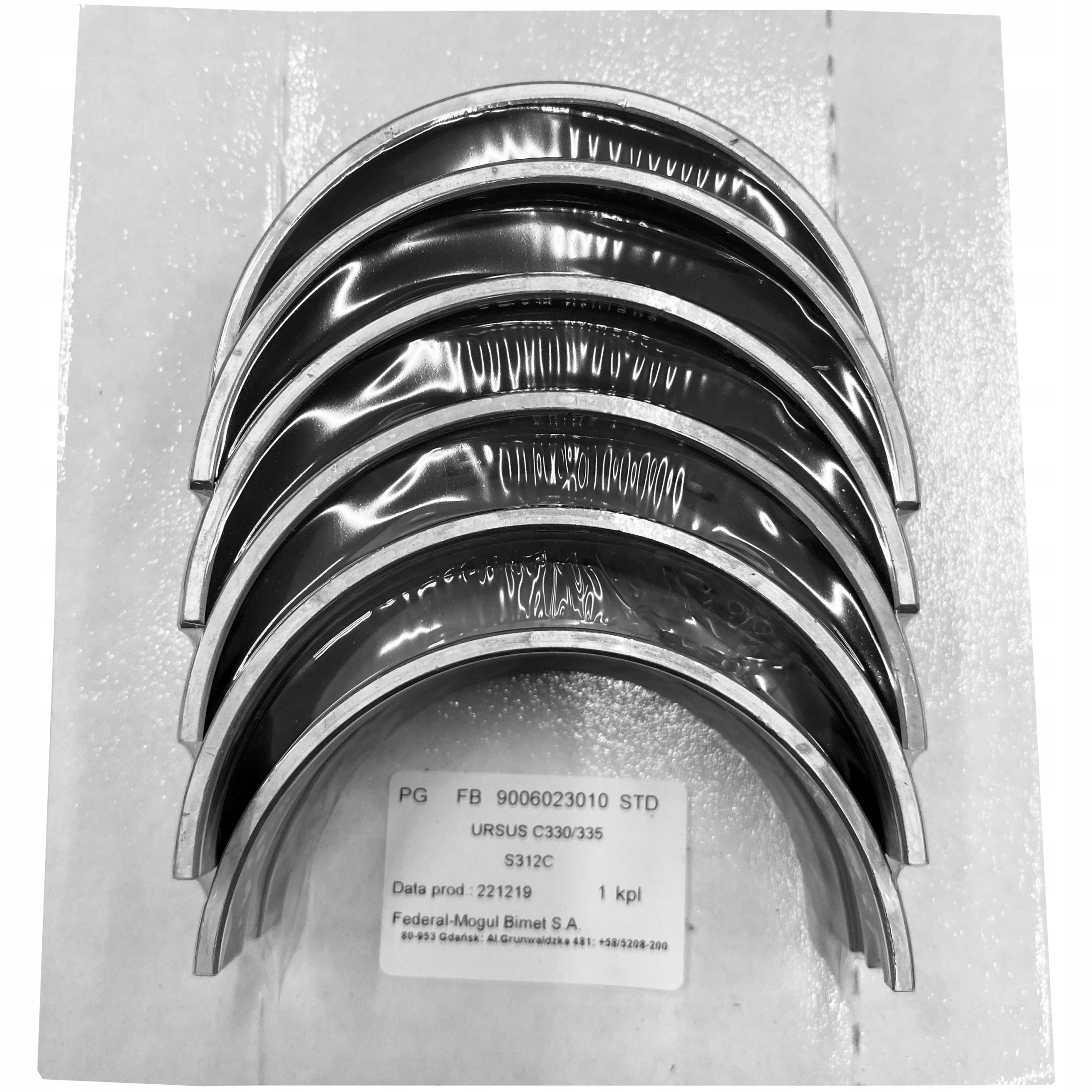 Hlavní Panve Bimet C-330 0.75 90060233 Ursus C-335 S312C Originál 3-BRUS