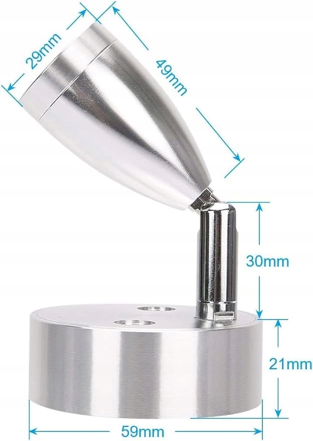 Lampki 2 sztuki 12 V oświetlenie kampera łodzi z USB Marka Inna