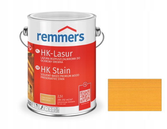 Remmers Impregnát na dřevo HK-Lazura 3v1 Borovice 2,5L