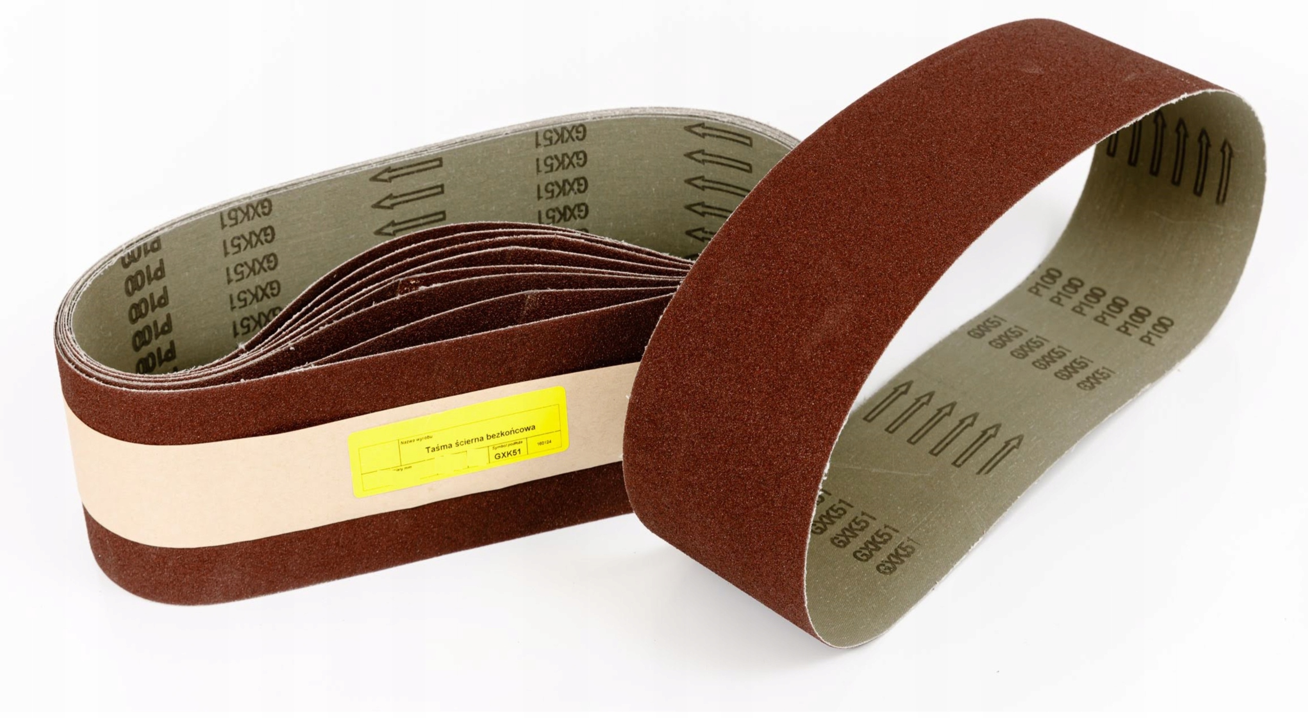 Pas bezkońcowy taśma GXK51 Korund 100x915 P150