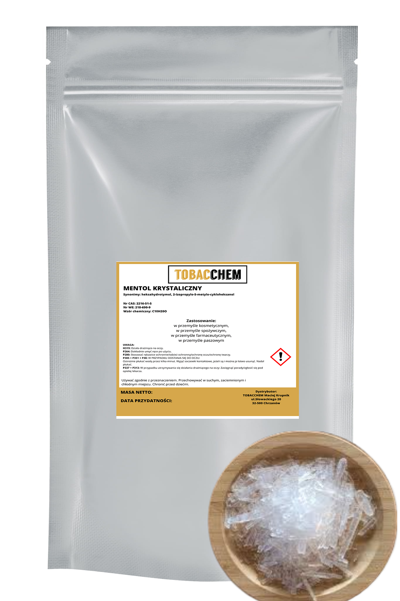 Mentol krystaliczny 250g