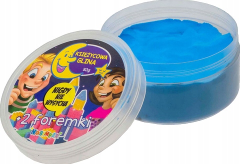 MAGICZNA GLINA KSIĘŻYCOWA DO TWORZENIA ZAMKÓW BOX Płeć chłopcy dziewczynki