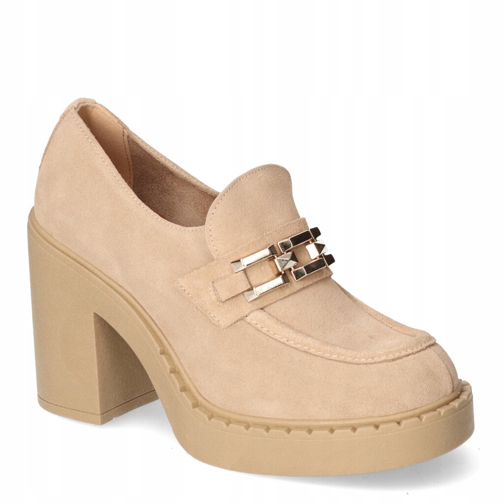 Polobotky Lemar 20116 W. Béžová Zlatý semiš 37