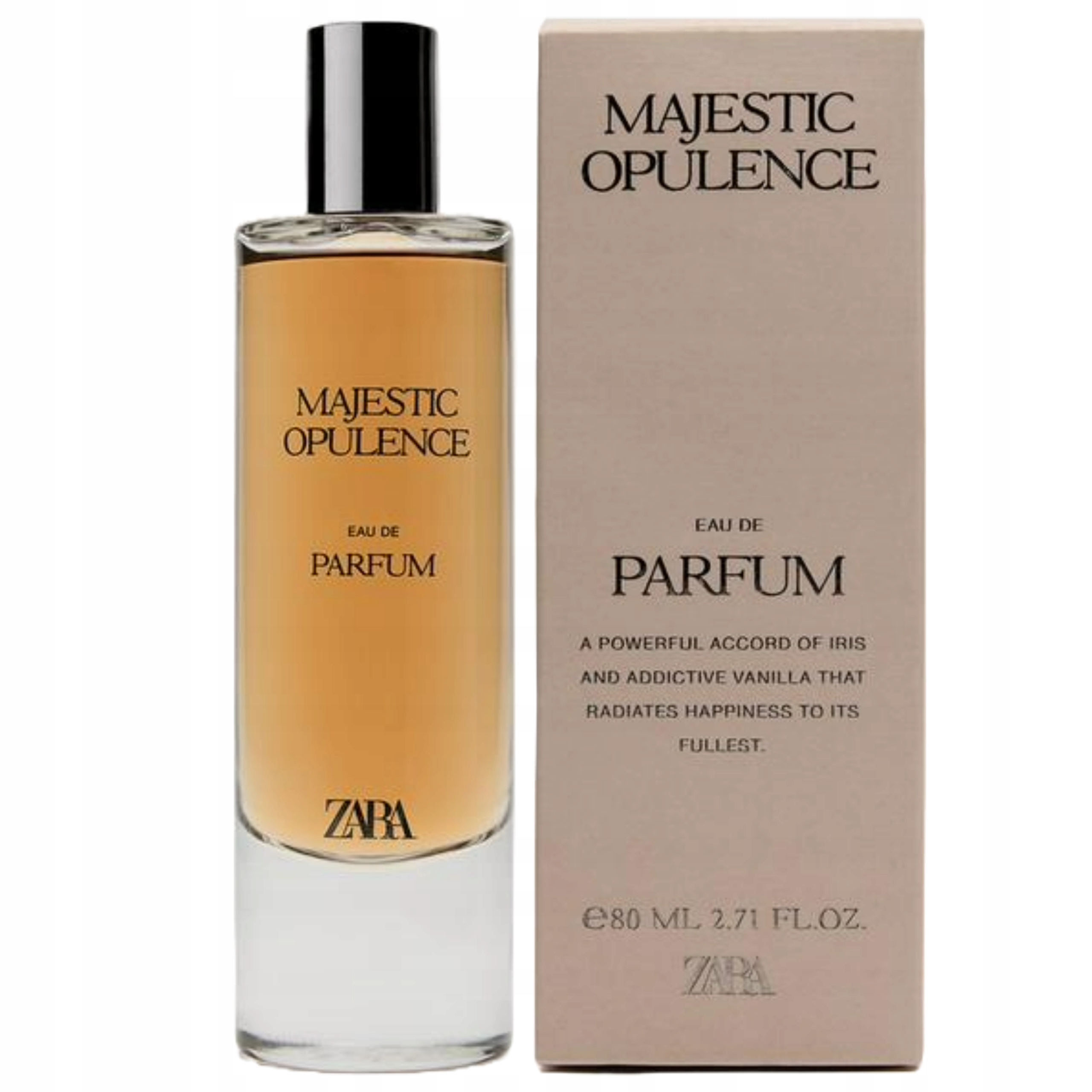 Zara Majestic Opulence 80 ML Box Perfumy Damskie woda perfumowana