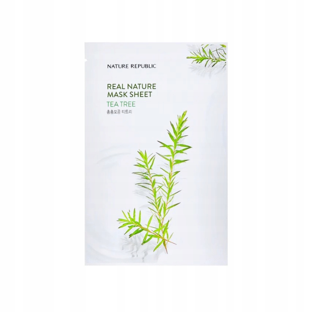 Nature Republic Real Nature Mask Sheet Tea Tree 23 ml