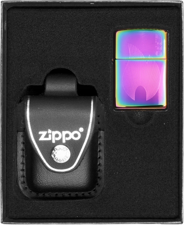 Zestaw ZIPPO Zapalniczka RAINBOW FLAME prezentowy*nr3