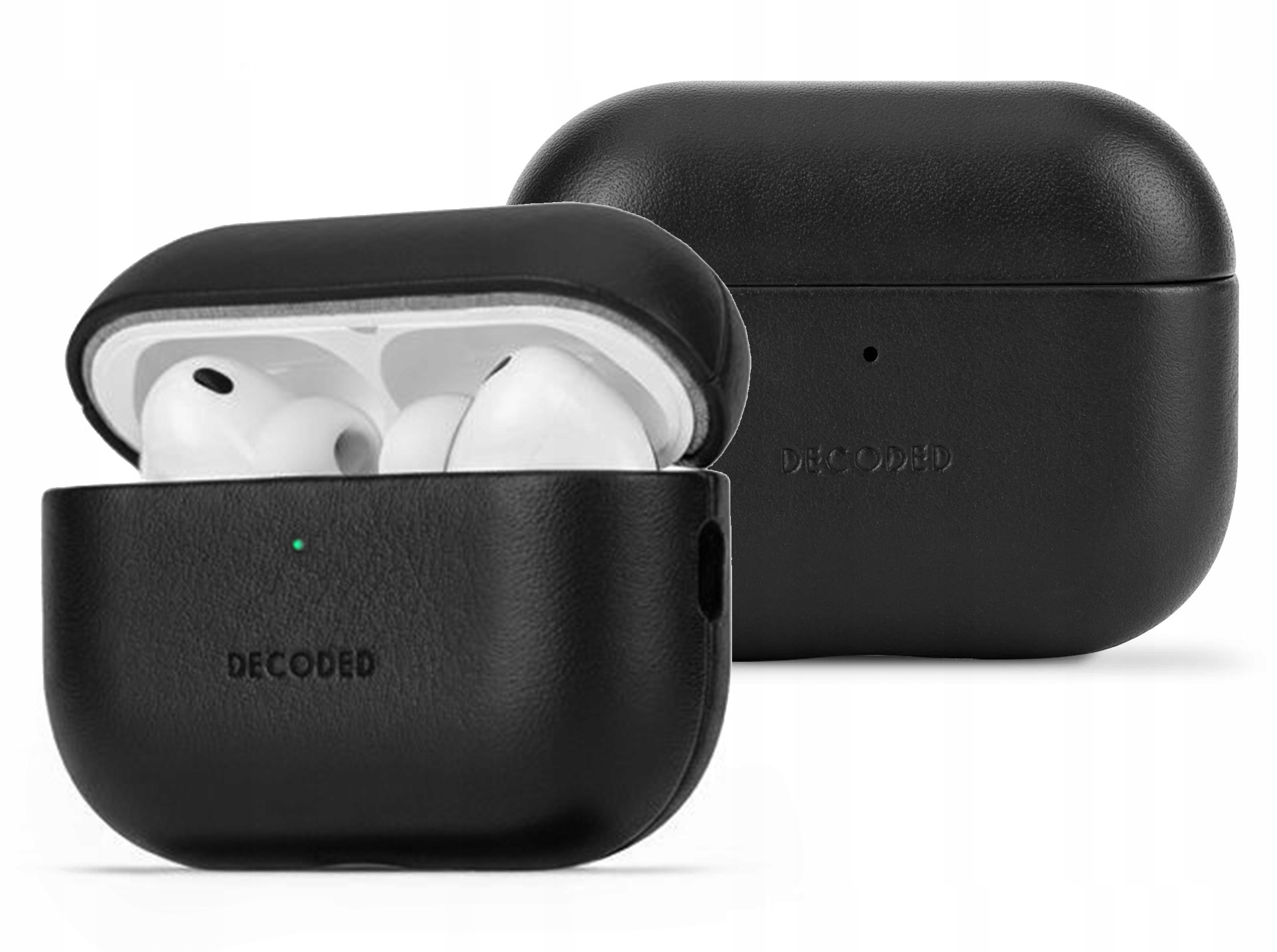 Decoded kožené pouzdro pouzdro pouzdro na AirPods Pro 3