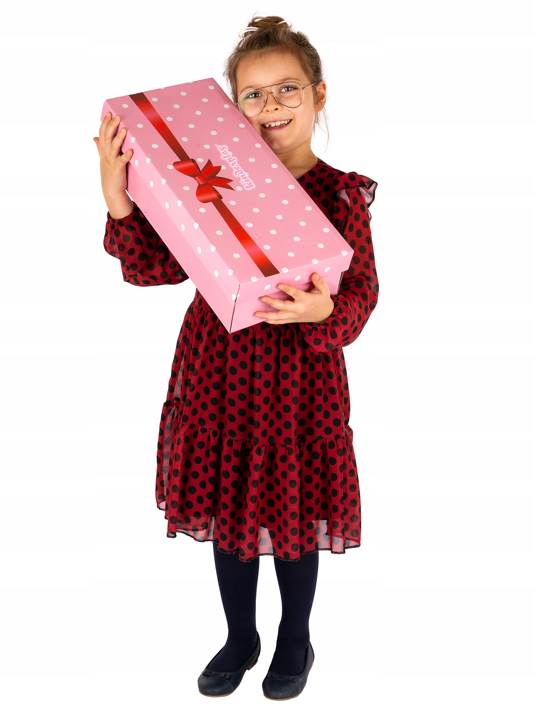 DUŻY KARTON OPAKOWANIE NA PREZENT DLA LALKA BOBAS Wiek dziecka 0 +