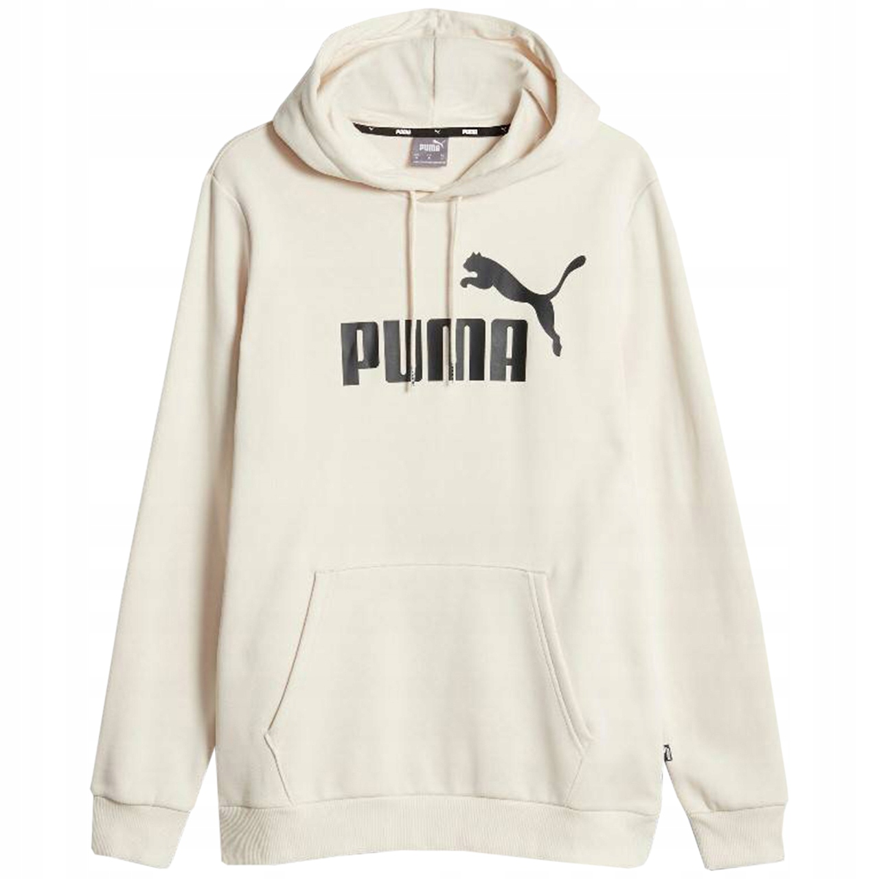 Pánská mikina Puma Ess Big Logo Hoodie Fl (s) Evening krémová M