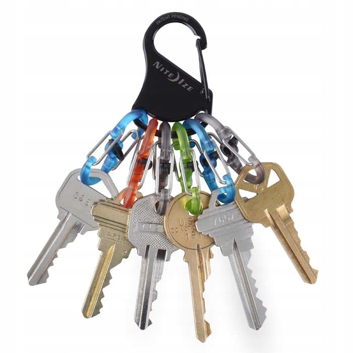 

S-Biner Keyrack Locker - brelok do kluczy stalowy