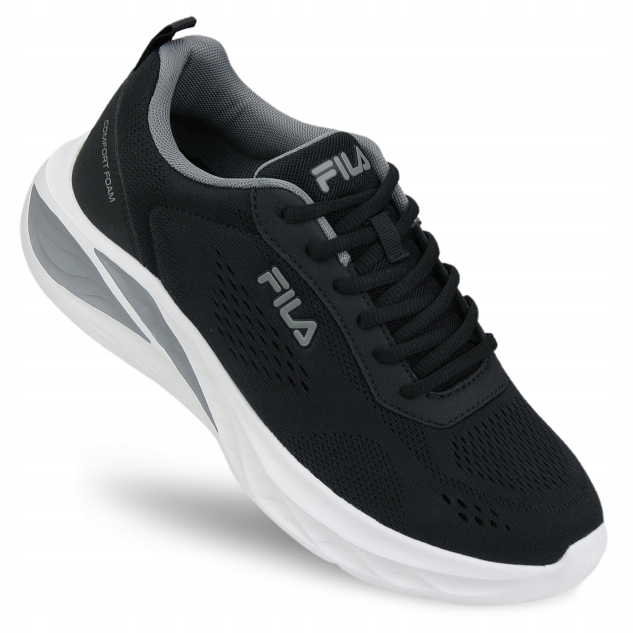 Buty męskie sportowe Fila Spectris lekkie Sneakersy siatkowe czarne 41