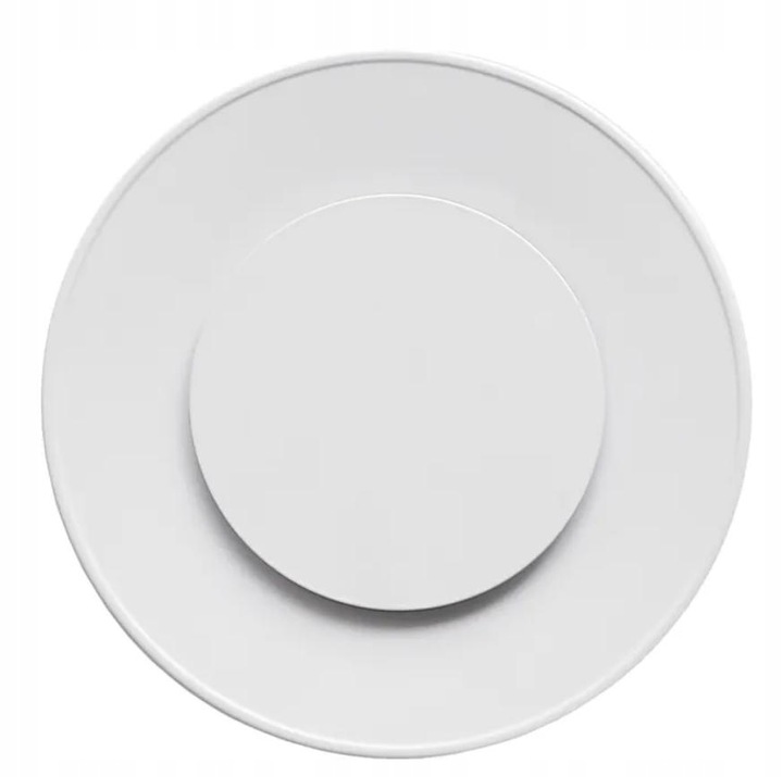 ANEMOSTAT NAWIEWNO-WYWIEWNY KRATKA METALOWY ASV fi 100 BIAŁY DARCO + OPASKA Kod producenta ASV100-ML.B