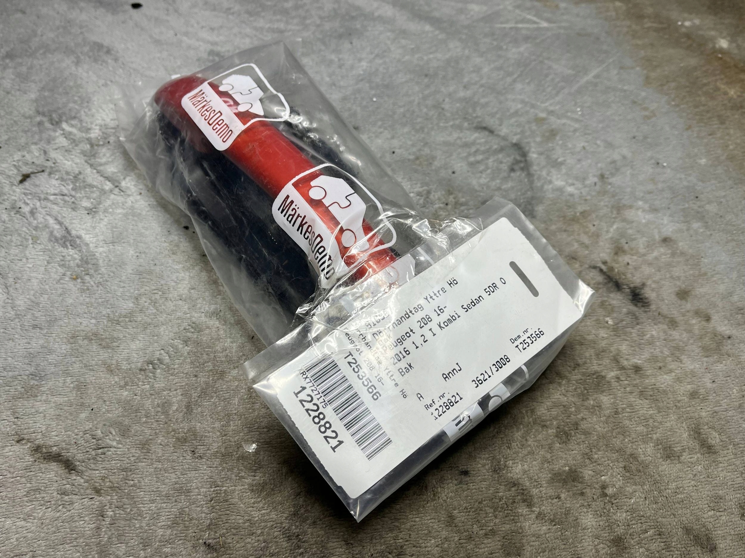 handle exterior rear Peugeot 208 and 9109E7