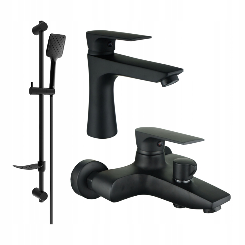 Mexen Axel DF62 vaňová súprava, čierna 73803DF62-70