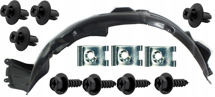 HYUNDAI GENESIS 2008-2015 nadkole przód LEWY spinki