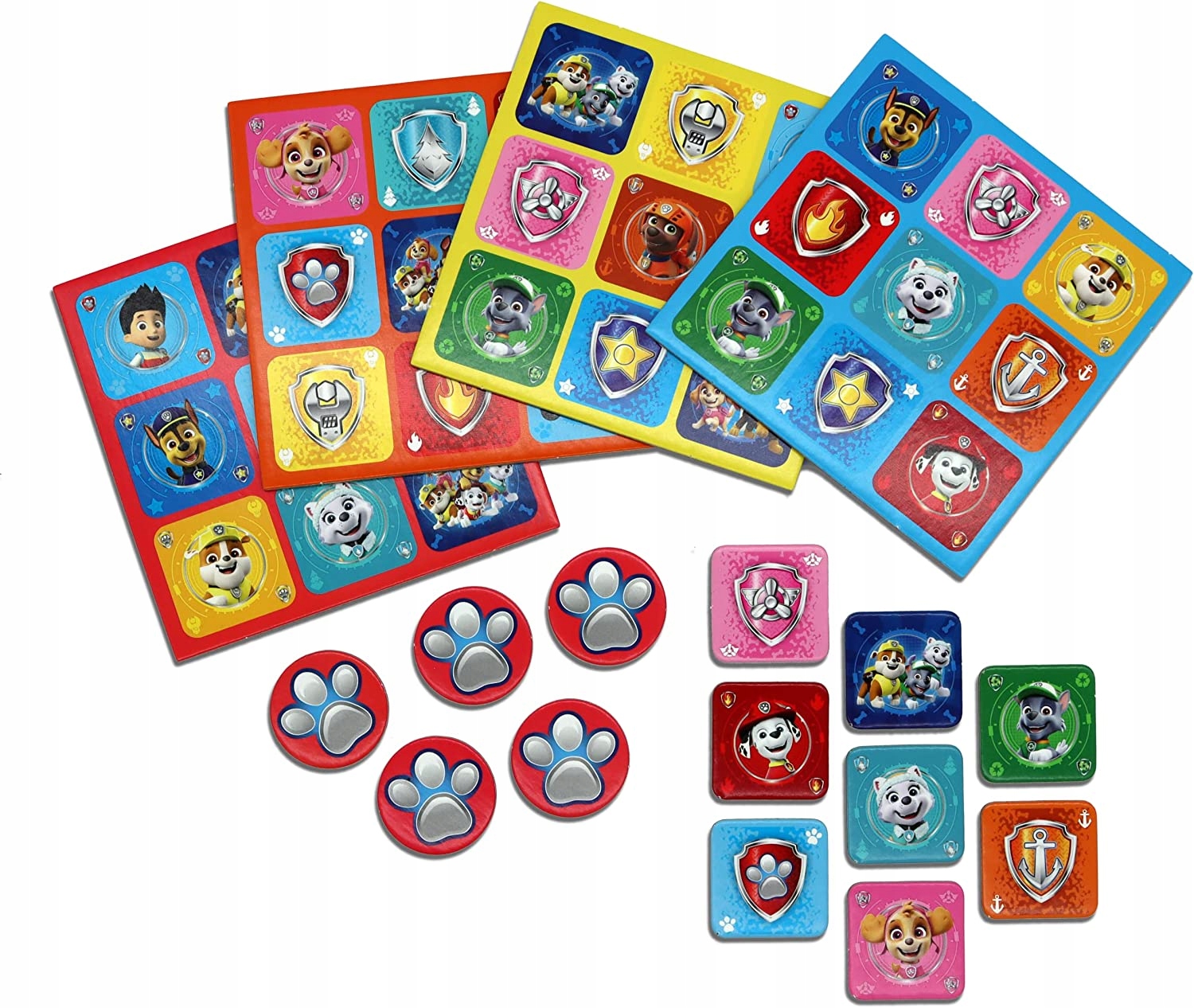 PSI PATROL GRA BINGO loteria dla dzieci Kod producenta 2359