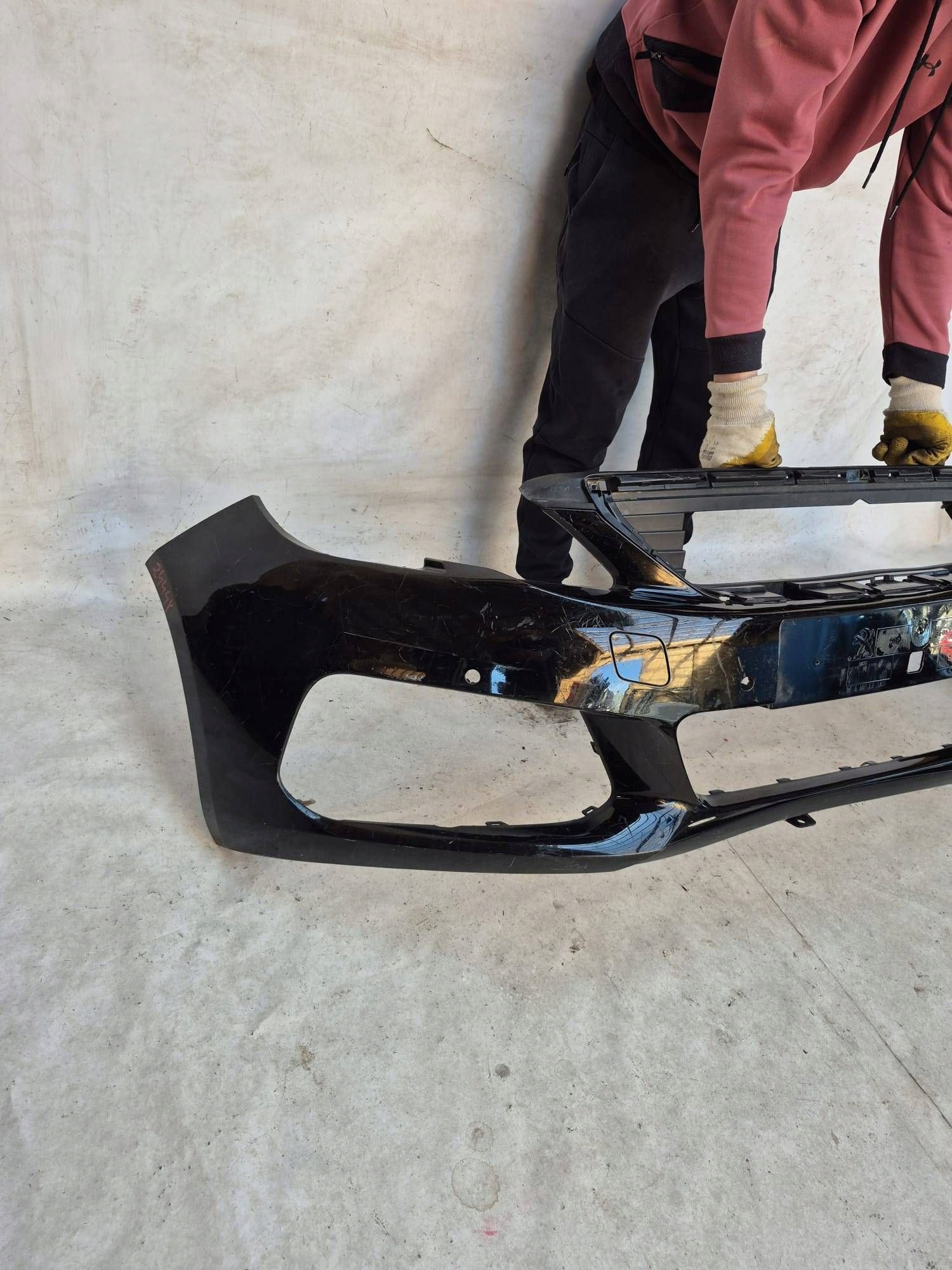 PEUGEOT 308 II T9 LIFT 17- bumper front front PDC AA38247568