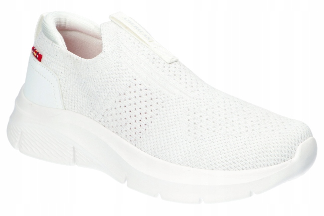 American Club RH157 Adidasy Sportovní Nazouvací Boty Dámské Bílé 36