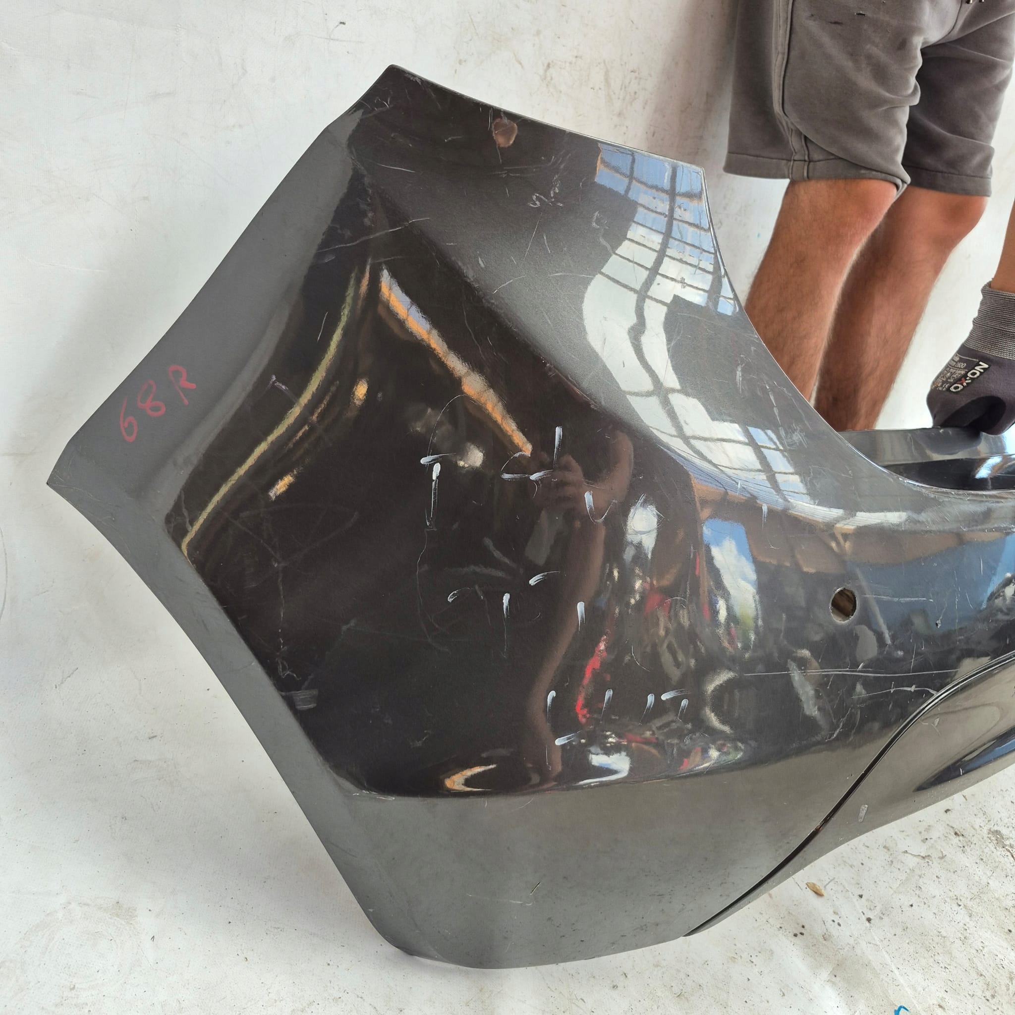 OPEL MERIVA B 10-17 bumper rear part rear 4XPDC