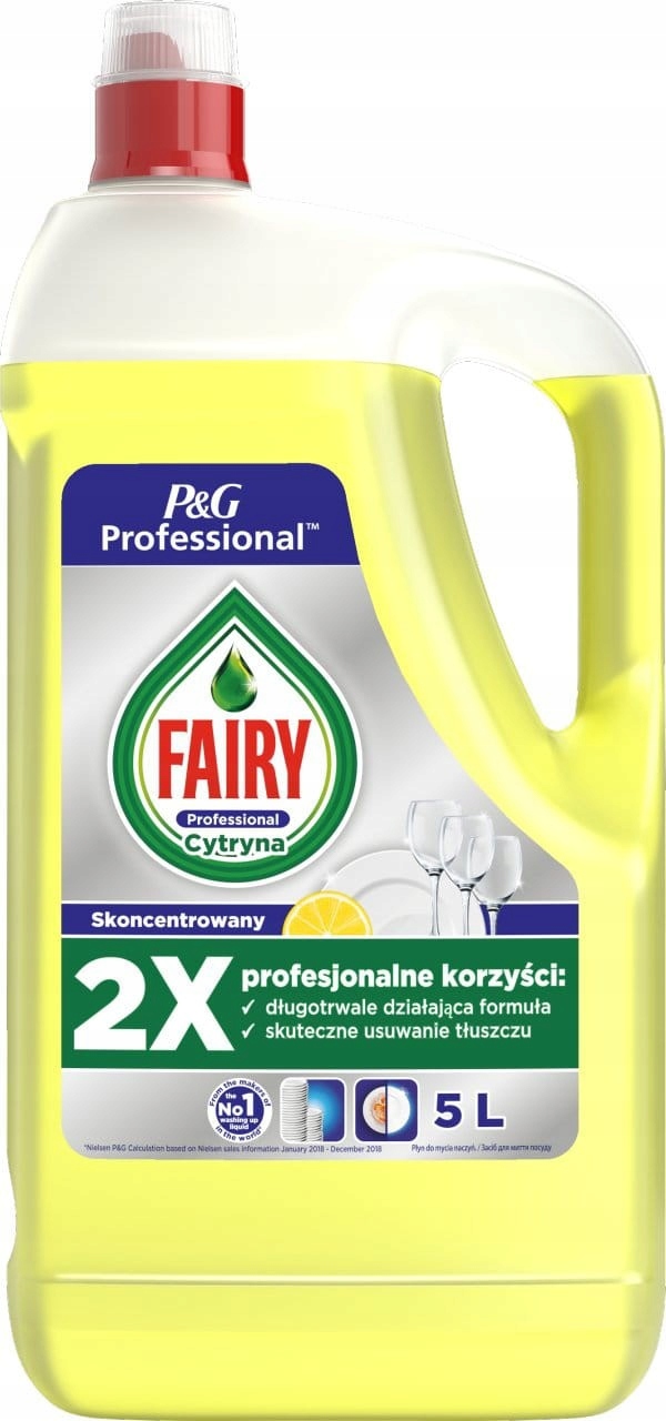 Levně Tekutý prostředek na mytí nádobí Fairy Professional citron 5L