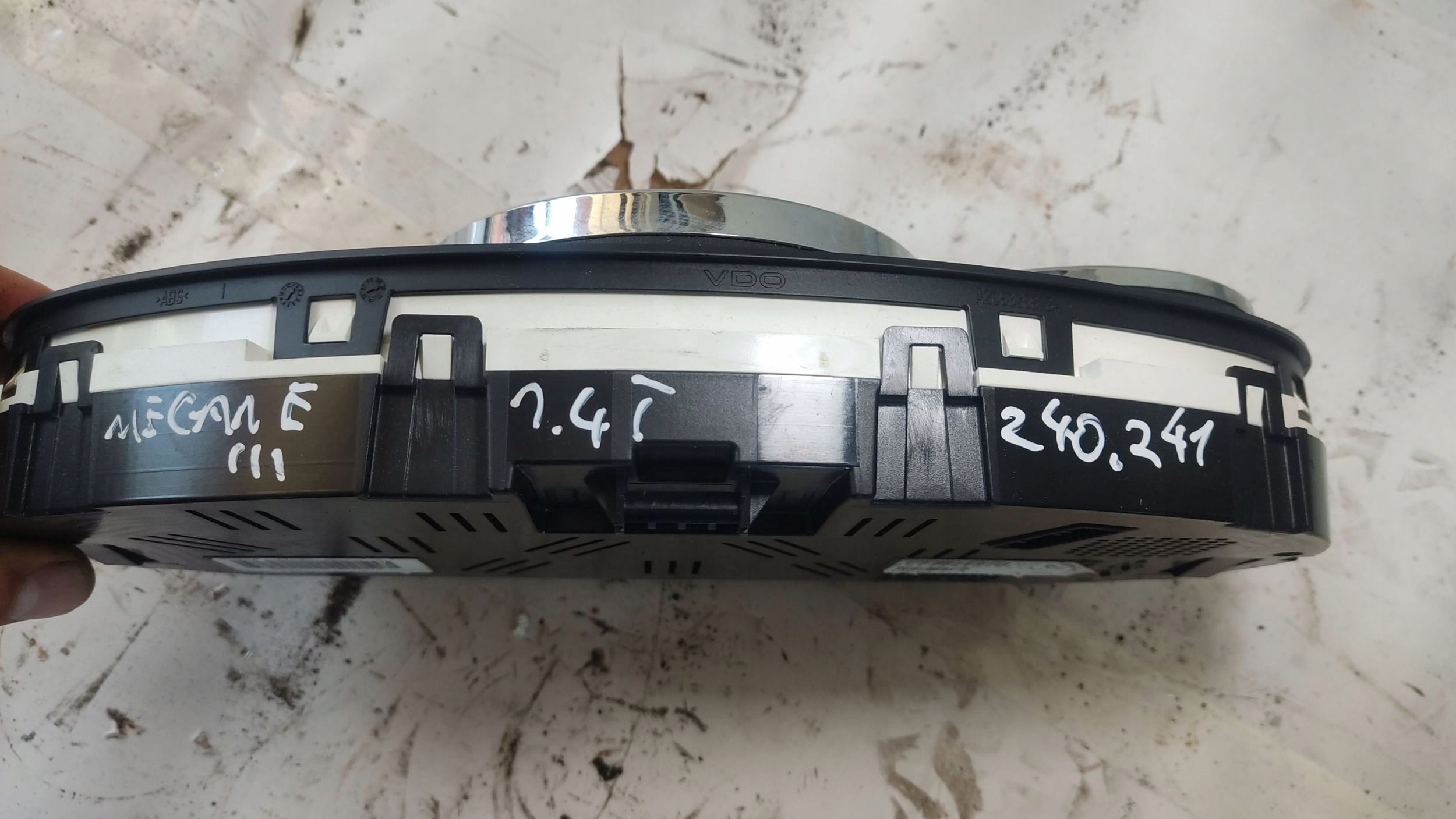 dials RENAULT MEGANE III 1.4 petrol