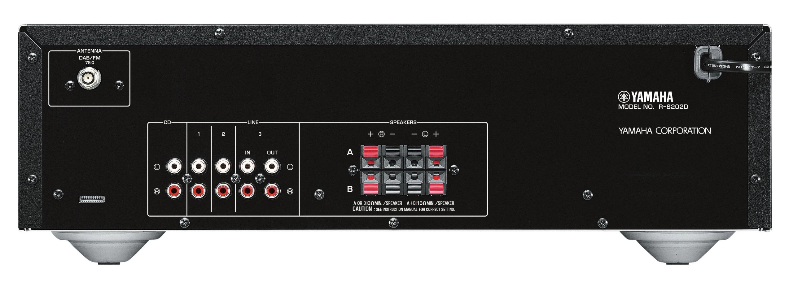 Yamaha R-S202D (Czarny) Model R-S202D