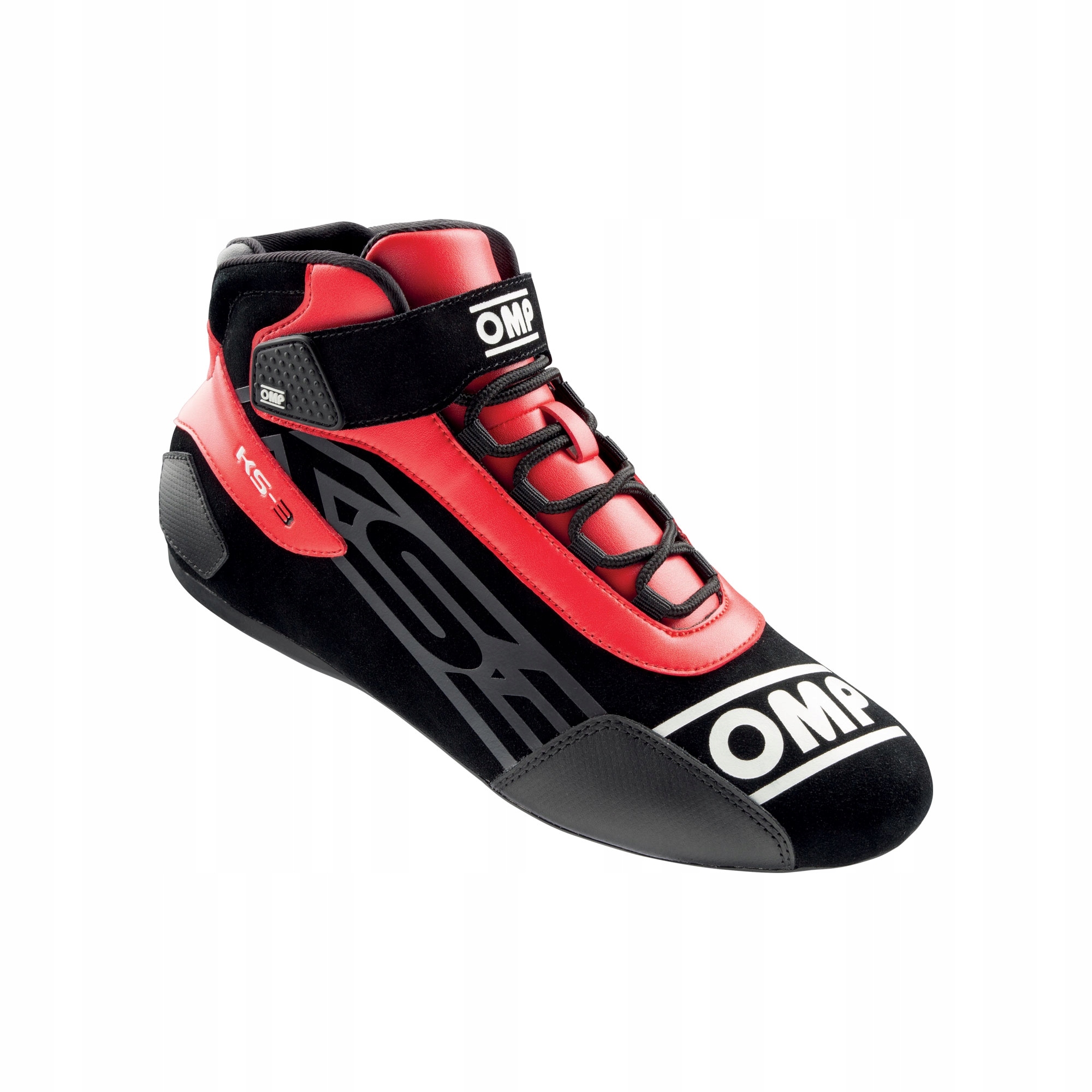 Omp KS-3 2021 motokárové topánky čierno-červené veľ 46