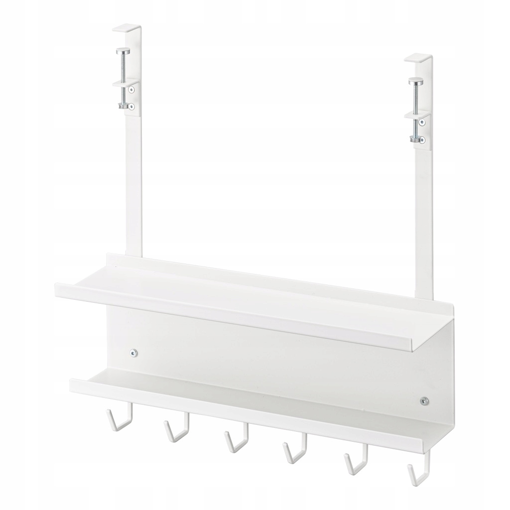 Yamazaki Home Organizér na kabely a Akcesoria pod psací stůl, bílý