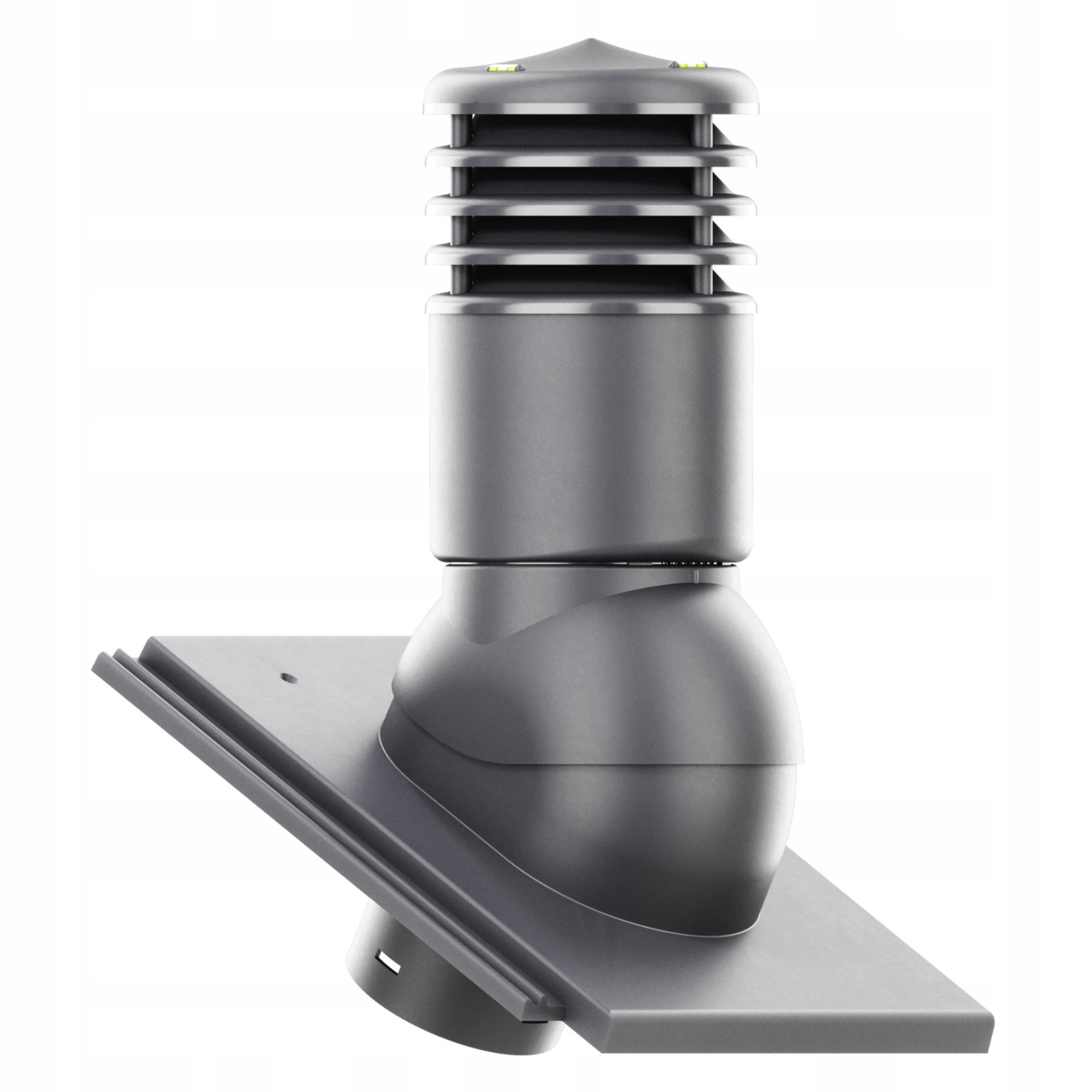 větrací komín Izolovaný Smart fi150 Braas Teviva Břidlicový